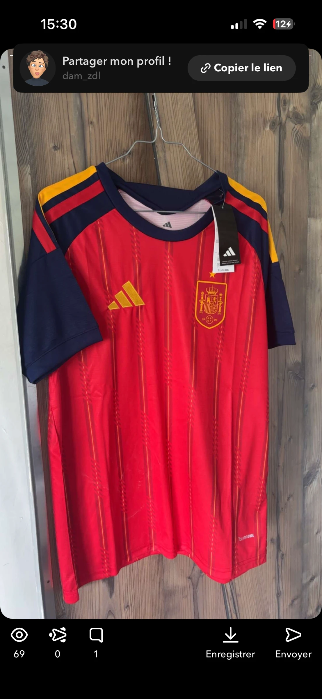 Maillot foot d’Espagne 2026